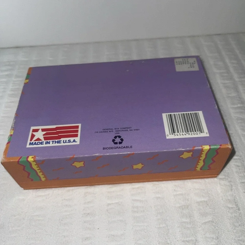 Vintage 1980s Crayon Pencil School Box